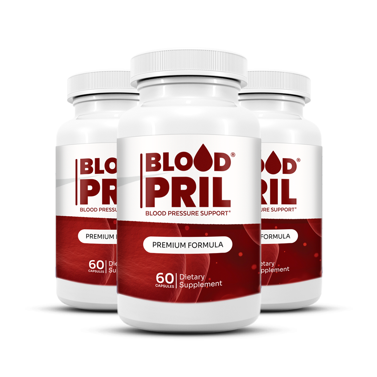 Bloodpril® blood pressure capsules — 3 bottles